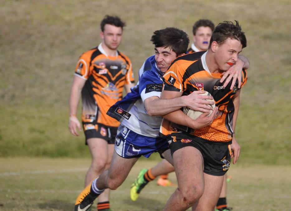 Jack Colovatti, pictured playing with the Batemans Bay Tigers in 2018, will play for Italy at the 2022 World Cup later this month.