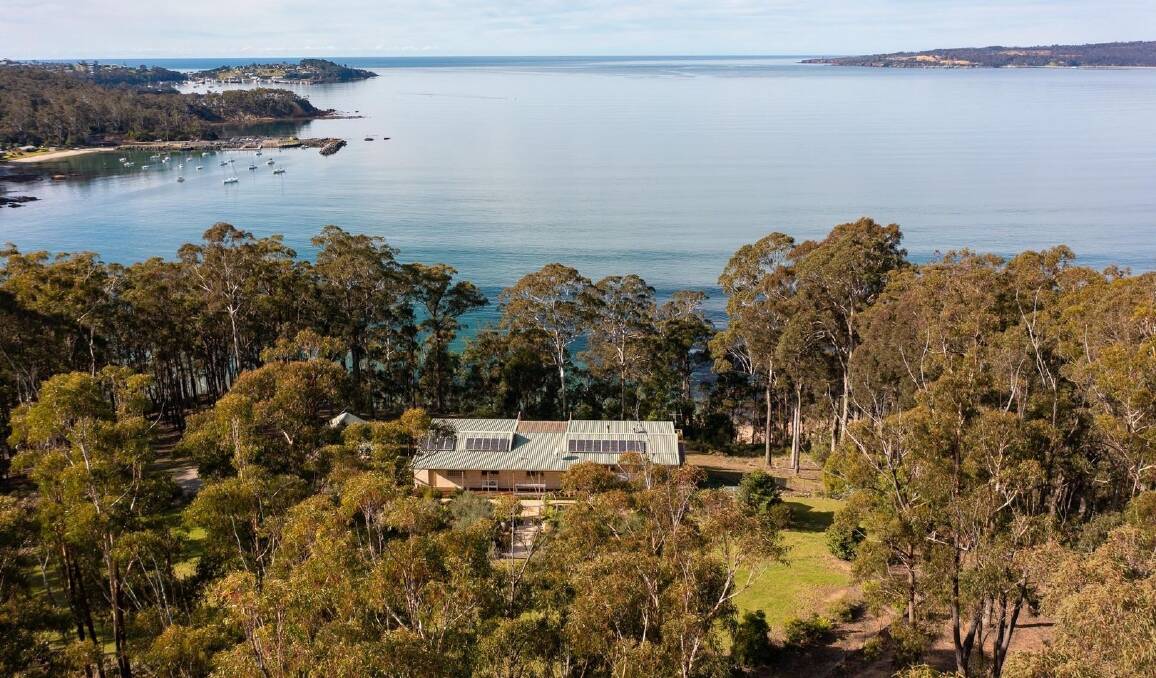 459 Princes Highway sits on a 17-acre block with views over Twofold Bay in Eden, NSW. Picture: Supplied
