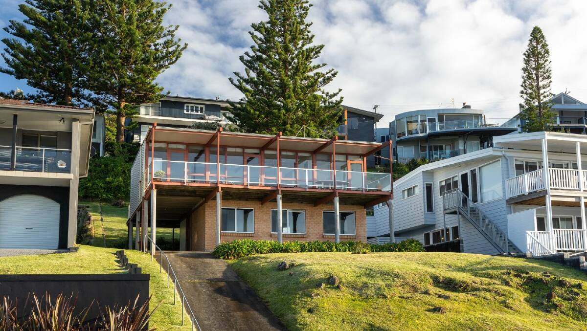 A retro beach house in Mollymook Beach sold for a record price in May. Picture: Raine and Horne Mollymook/Milton