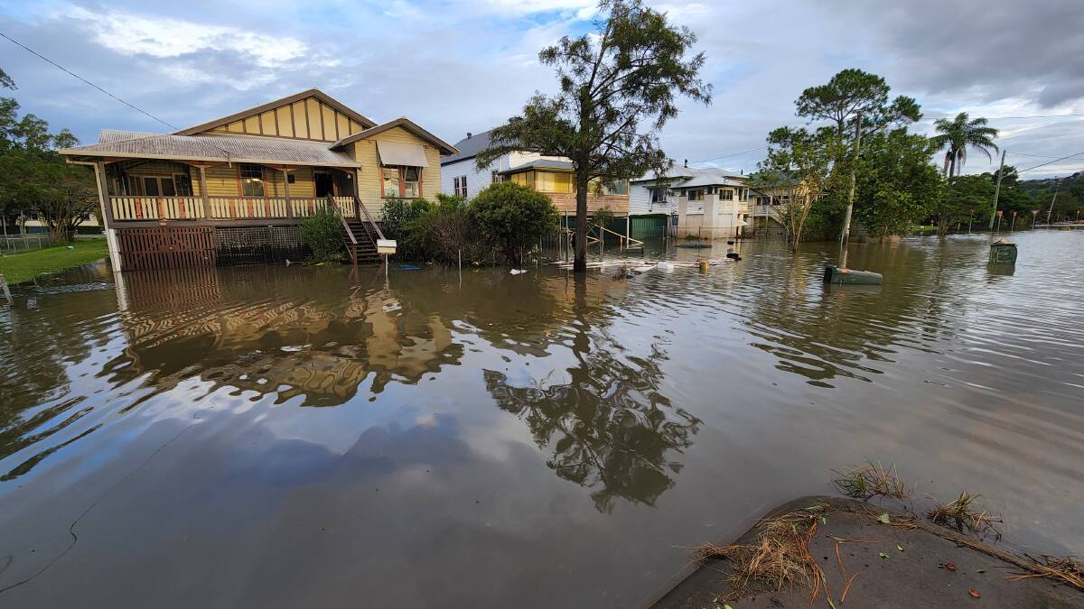 While Lismore is still mopping up from its second major flood in a month, people in crisis accommodation are been forced to move to the Gold Coast and Brisbane by holiday makers visiting for Easter. Picture; Cathy Adams