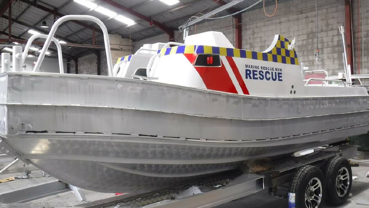 New Marine Rescue Batemans Bay vessel nearing completion