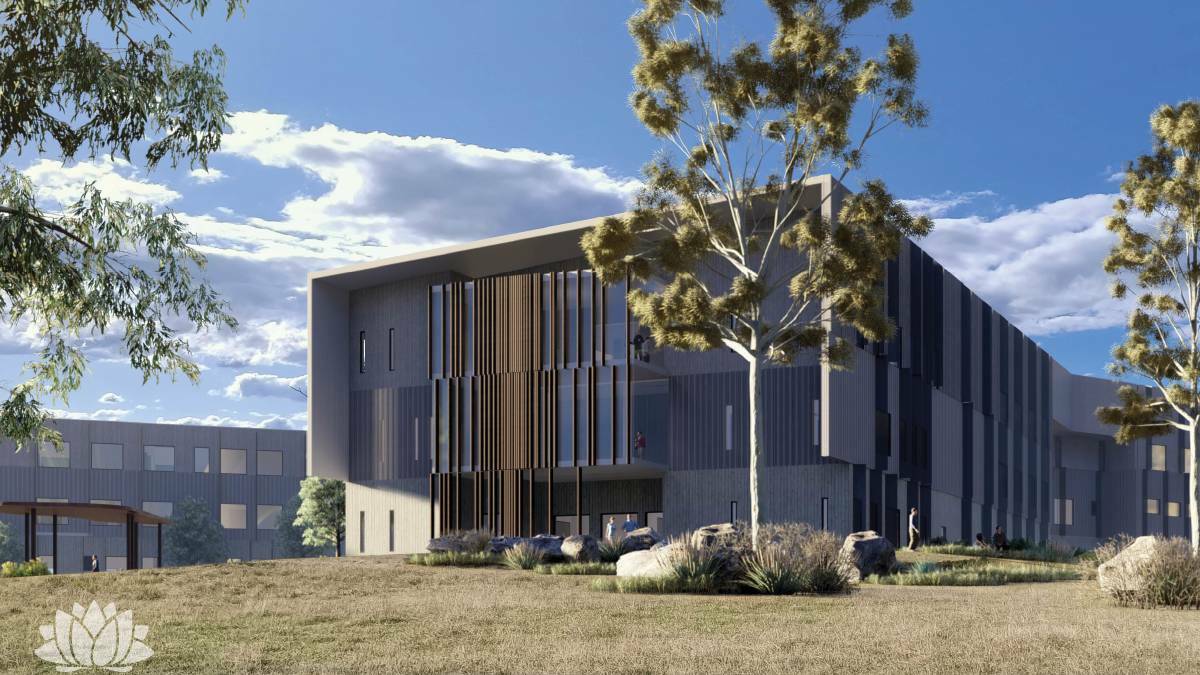 An artists impression of the new Eurobodalla Regional Hospital. Source: Provided NSW Government