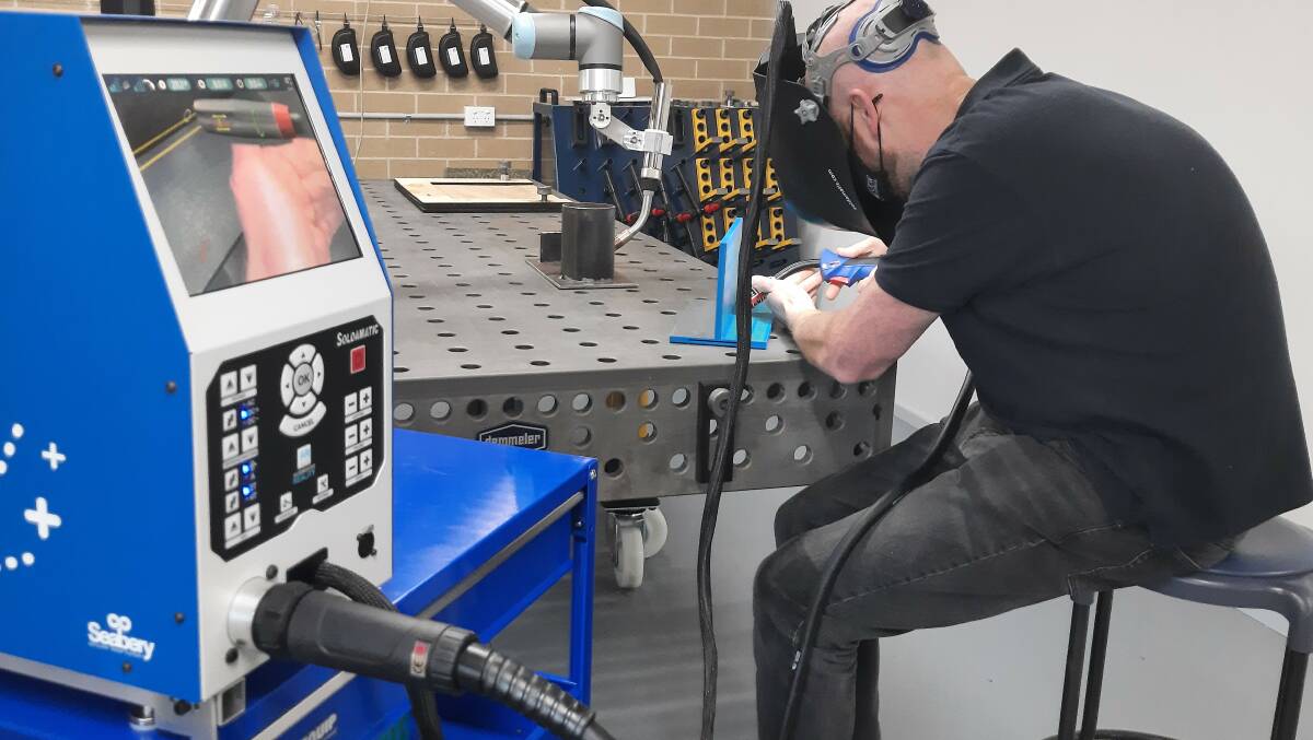 New virtual welders can test apprentices skills without wasting precious materials. These and other innovations in manufacturing will be discussed at an online workshop for businesses on Tuesday February 1