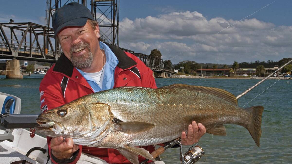 Steve Starlo Starling with a Mulloway catch in Batemans Bay
Photo: supplied