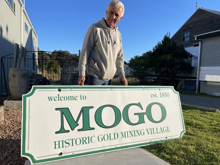 Mogo Village Business Chamber president and owner of Hidden Treasures Mogo Richard Adams.
Picture: file