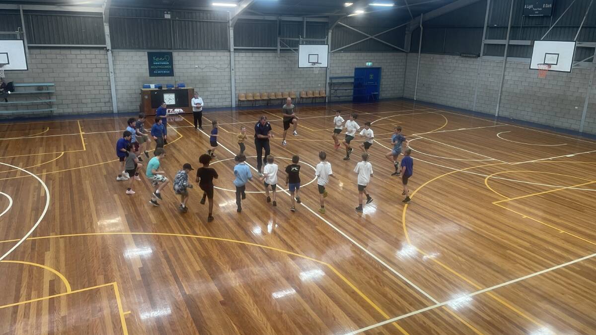 The basketball sessions are about encouraging kids to have fun staying active and playing sport
Picture: supplied