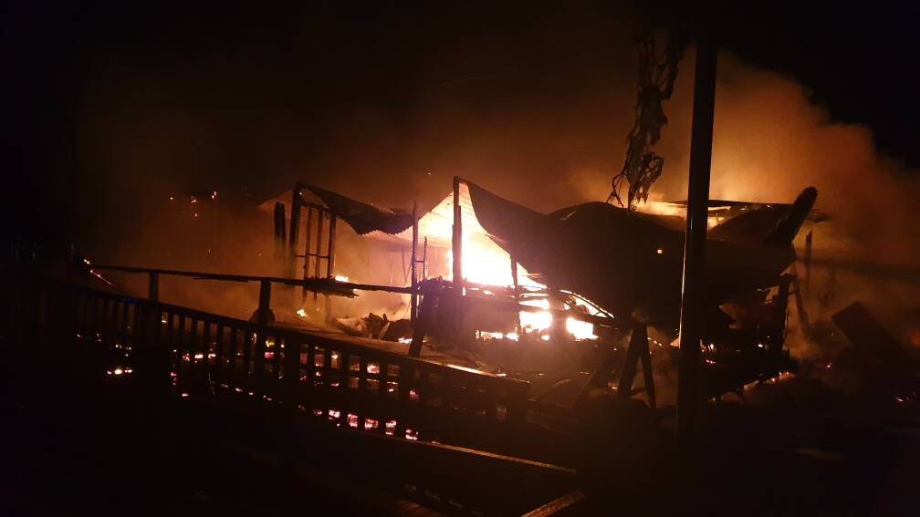 The OOSH centre was burnt down in December 2019