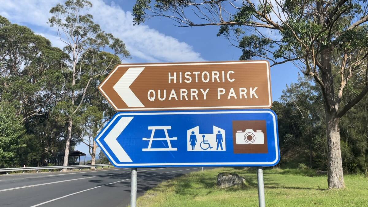 The historic quarry site near Moruya. Picture by James Tugwell.