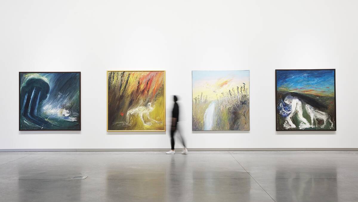 ON DISPLAY: Pictured is the 'Nebuchadnezzar' series by Arthur Boyd. Picture: Zan Wimberlay