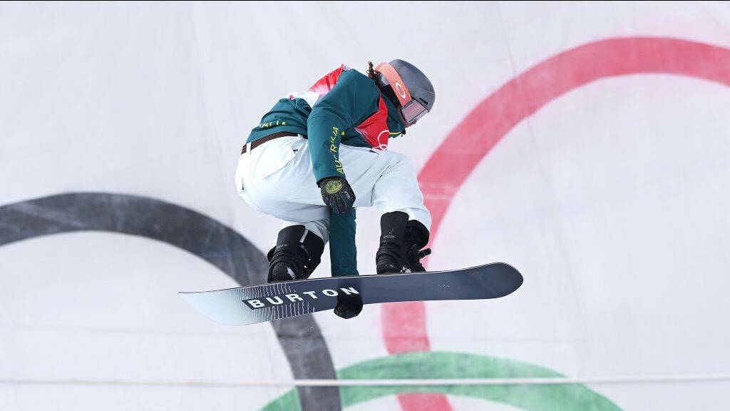 IN PURSUIT OF GREATNESS: Valentino Guseli has his sights set on a medal as he enters half-pipe final. Photo: NSWIS. 