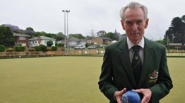 LASTING LEGACY: Robert King (pictured) soon after being inducted into the Australian Bowls Hall of Fame. Picture: Courtney Ward