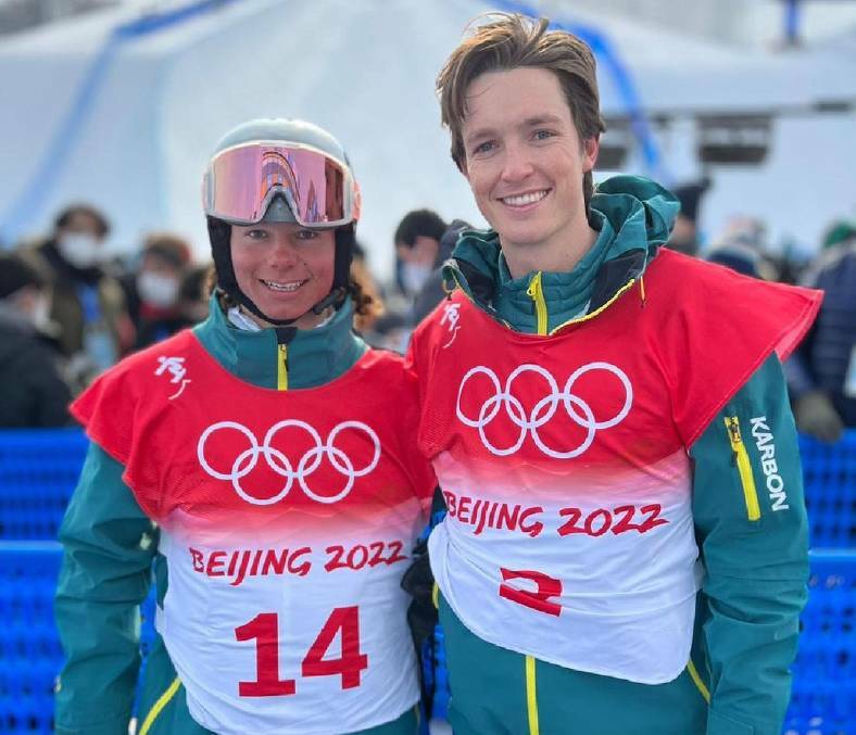 STARS OF THE SPORT: Aussie duo, Valentino Guseli (Left) and Scotty James (Right) did Australia proud at the Beijing Winter Olympics. Image: Supplied