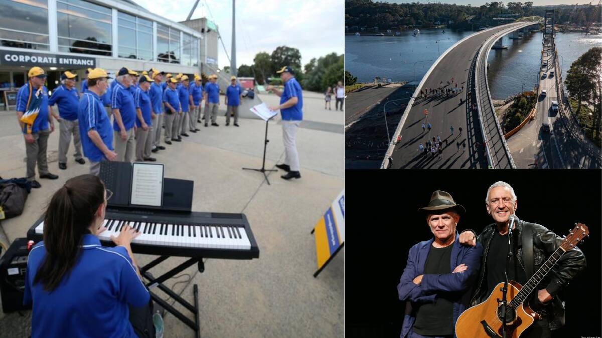 WHAT'S ON: Entertainment abounds in the Eurobodalla - from choirs, to arts showcases, and family fun by the Clyde River. Pictures: supplied.