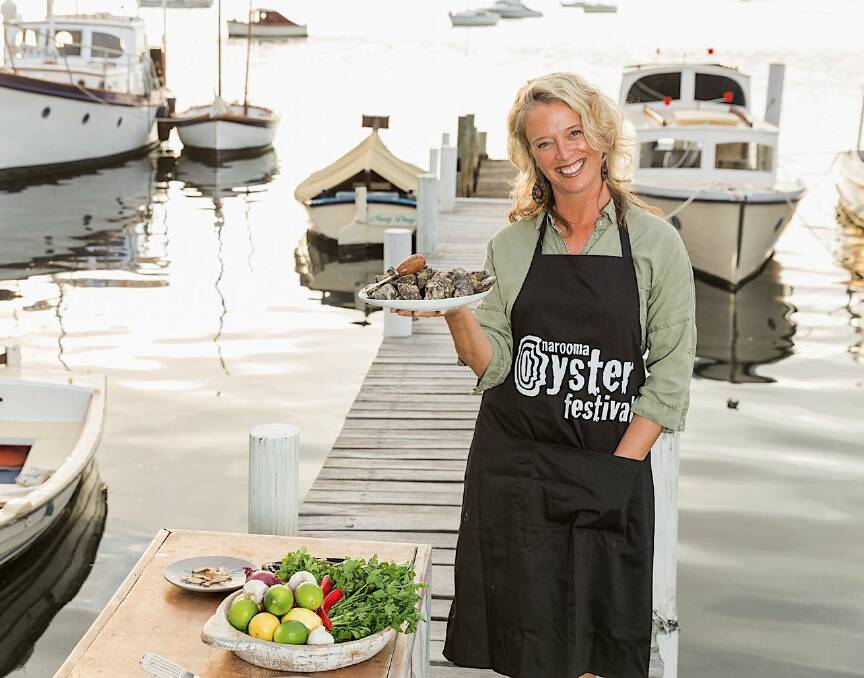Narooma Oyster Festival is coming to town on May 6-7. Festival favourite Kelly Eastwood will join other celebrity chefs including Courtney Rouston and Colin Fassnidge. Picture: supplied.
