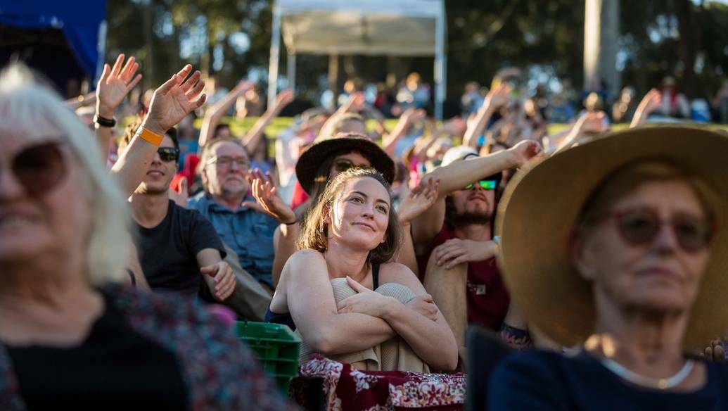 Major Bermagui events like Four Winds Music Festival that draw people to the region will be impacted by Transport for NSW's preferred proposal to close Wallaga Lake Bridge for four and a half months. Picture by Ben Marden Photography