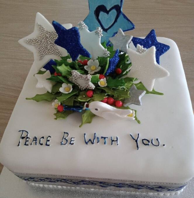 Bodalla CWA decorated a Christmas cake. Picture supplied