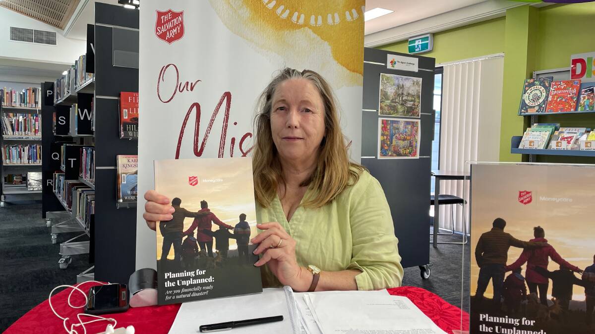 Susan Cheetham, a financial counsellor from The Salvation Army's Moneycare team, is holding monthly drop-in information sessions in May and June at Eurobodalla shire's libraries. Picture by Marion Williams