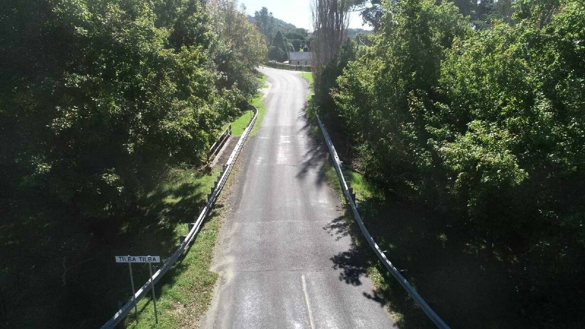 Tilba Tilba Creek Bridge is receiving a necessary upgrade. Picture via Eurobodalla Shire Council