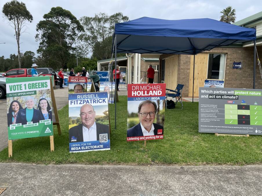 Pre-polling centres are open across the Eurobodalla in the lead-up to election day on Saturday, March 25.