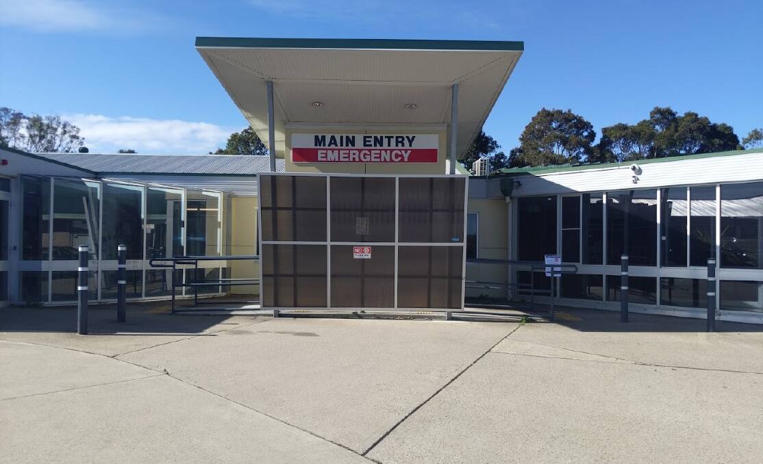 A community action group is hosting a public forum on November 27 in a last-ditch attempt to keep Batemans Bay's emergency department (pictured) open. Picture by Chris Todd/Google
