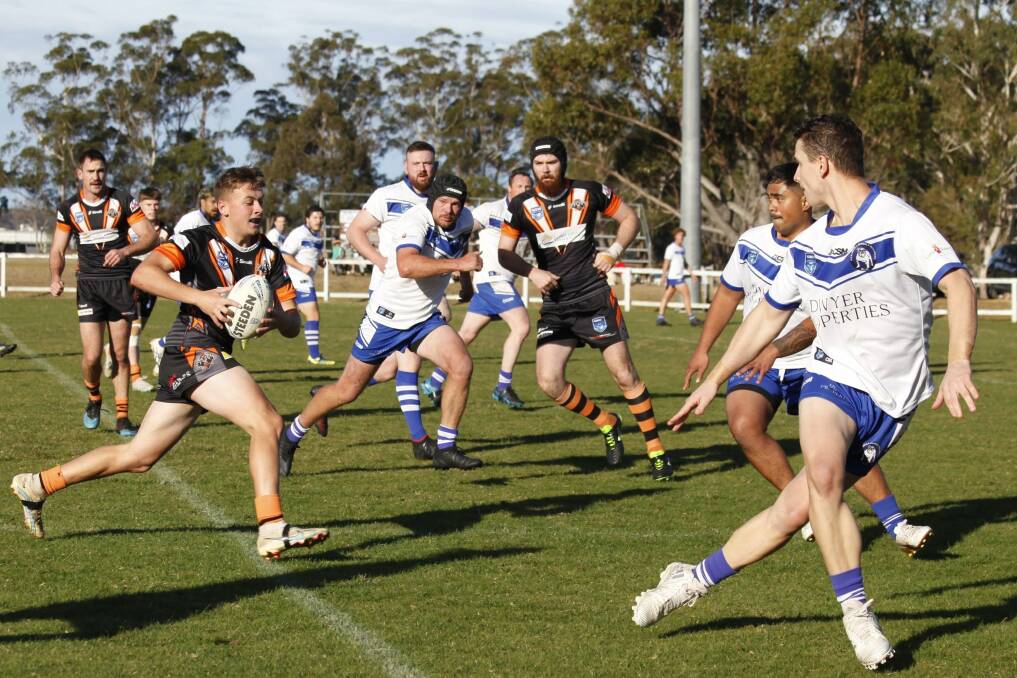 The Merimbula-Pambula Bulldogs were successful against the Batemans Bay Tigers on June 18 in the Group 16 season. Picture by Melissa Gray