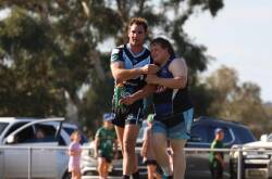 Action from the first grade match between Moruya and Boorowa for the Ack Weyman Shield Memorial on Saturday March 9. Picture supplied