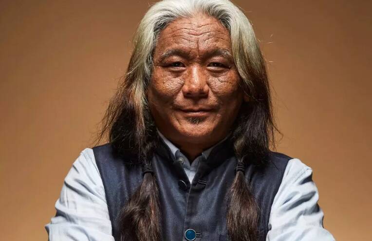 Tenzin Choegyal will perform with the Bega Valley Men's Choir this Sunday. Picture by Rod Pilbeam