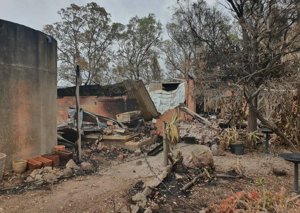Cobargo resident and business owner Zoe Pook lost her family home. Photo supplied. 