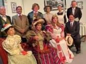 The cast in character at a full dress rehearsal. Photo supplied.
