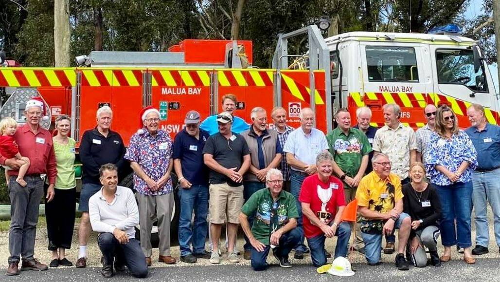 The Malua Bay Rural Fire Service Christmas 2022. Photo supplied.