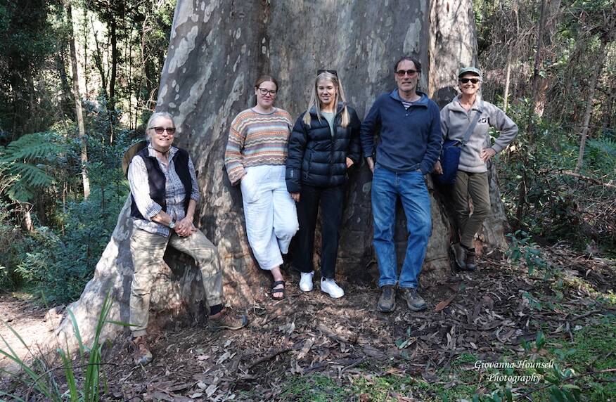 Members of the Brooman State Forest Conservation Group. Picture by Giovanna Hounsell