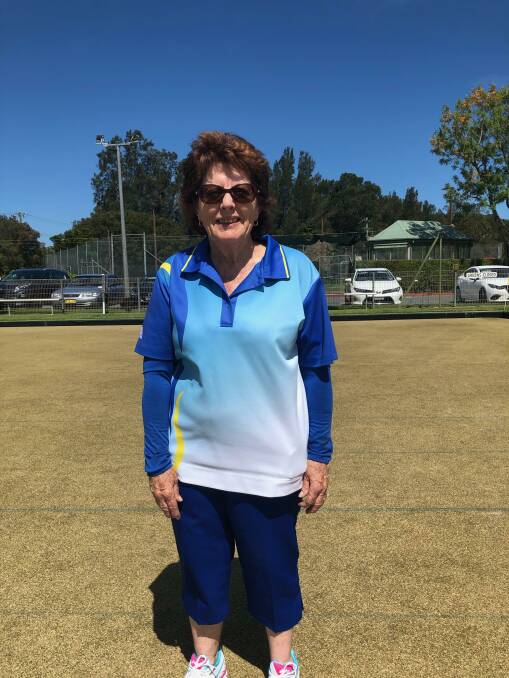 CHAMP: Paula Hancock of Malua Bay Bowling Club is the 2020 winner of the Far South Coast District Womens Bowls Association Singles Competition.