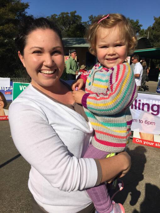 Cayley Wilkins wants policies that help give her daughter, Bella-Page, the best possible future.