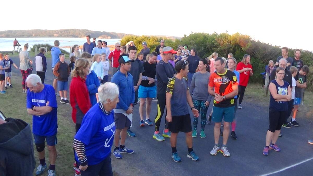 EXCUSES, EXCUSES: Mike Kennedy says some Broulee Runners were "making their excuses about their poor form" before running close to their best times.