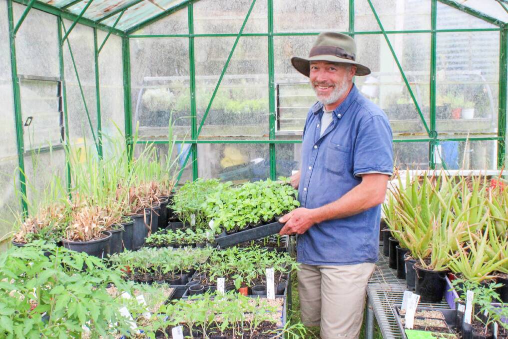 STARTING SOMETHING: Phil Timms wants to germinate independence for more home food growers. He says most of our grandparents knew how to grow their own food, and these skills can be reclaimed.