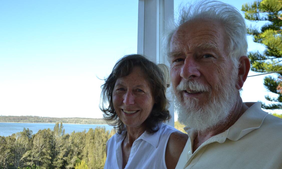 SAFE HAVEN: A friend's offer of a haven with a view at Tuross Head allowed Anne and Peter Cormick to recover, regroup and re-imagine a life on the Deua.