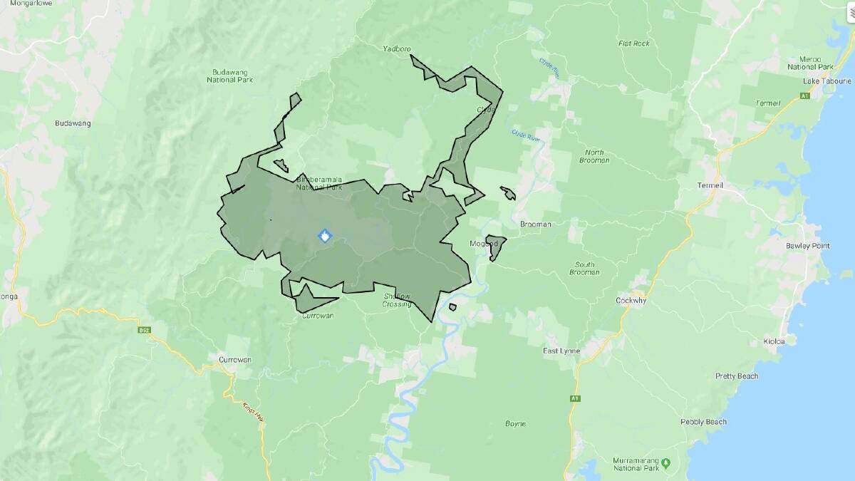 Fire in Murramarang NP: Seek shelter from Kioloa to North Durras, too late to leave