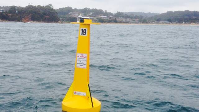 The 19th VR4G shark listening station installed in Batemans Bay.