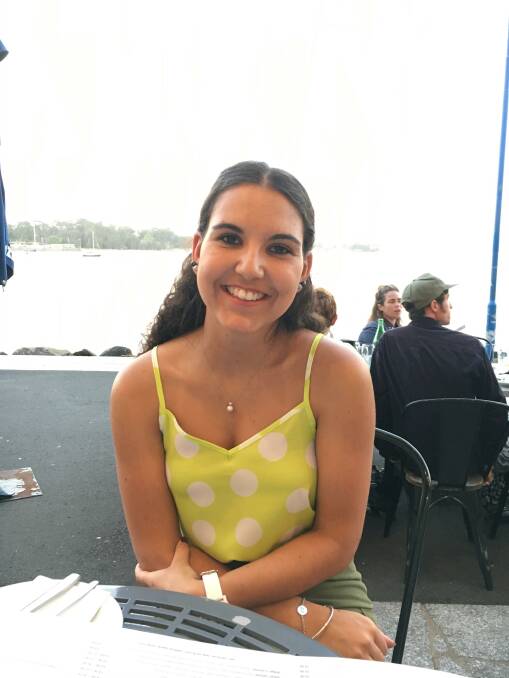 BRING IT ON: Maloneys Beach teen Pauline Siteaud will study in Montreal next year.