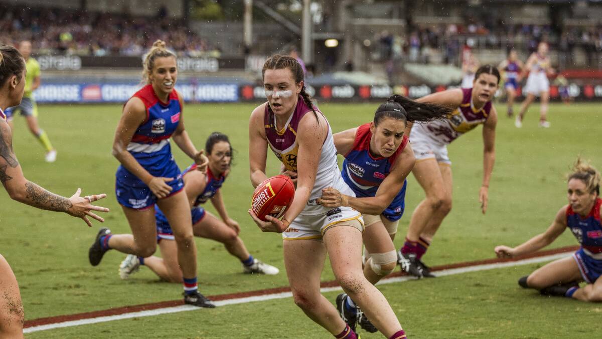 NEXT STEP?: The Batemans Bay Seahawks will field a women's team in 2019, giving Batemans Bay girls another potential stepping stone to the AFLW. Photo: Chris Hopkins.