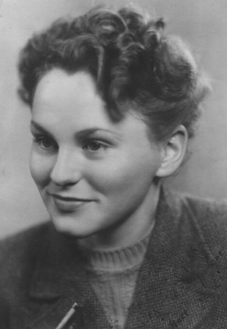 london to berlin: Hetty Morgan, civilian secretary attached to the War Office, 1946. 