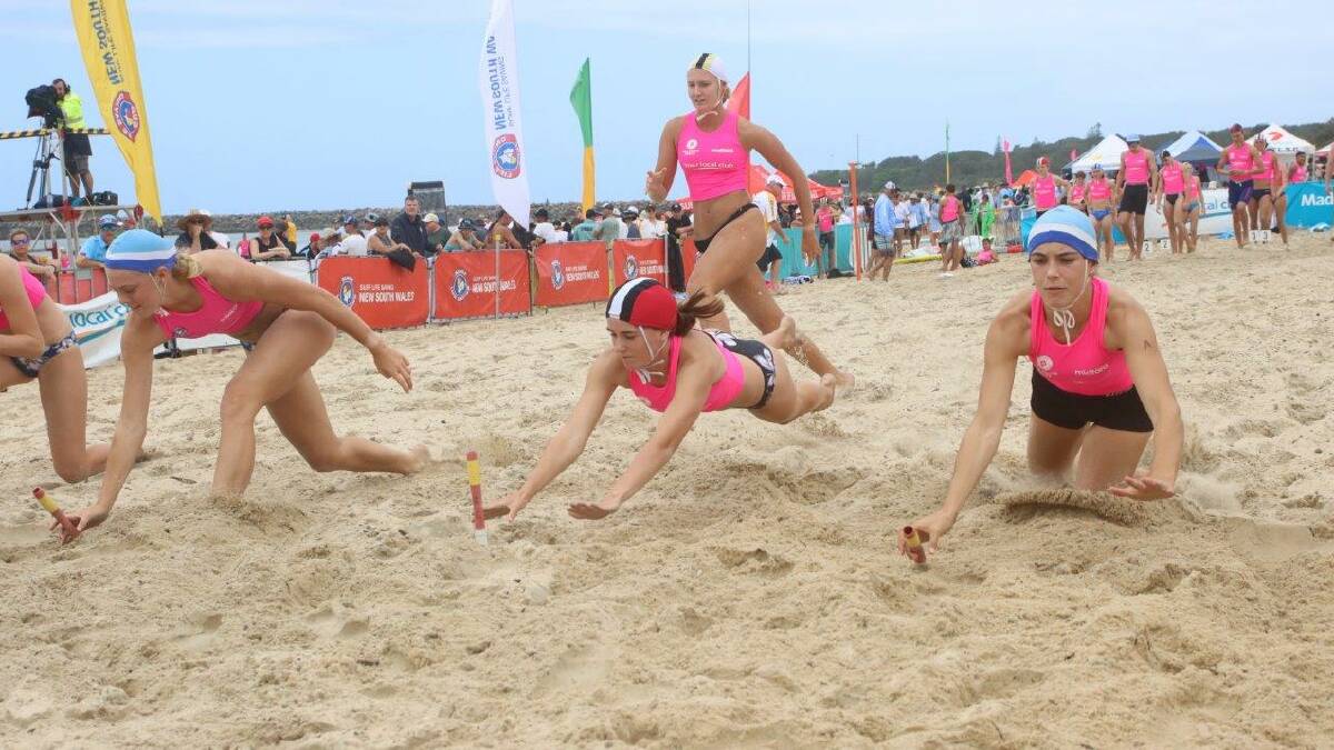 Surf lifesavers in NSW contention