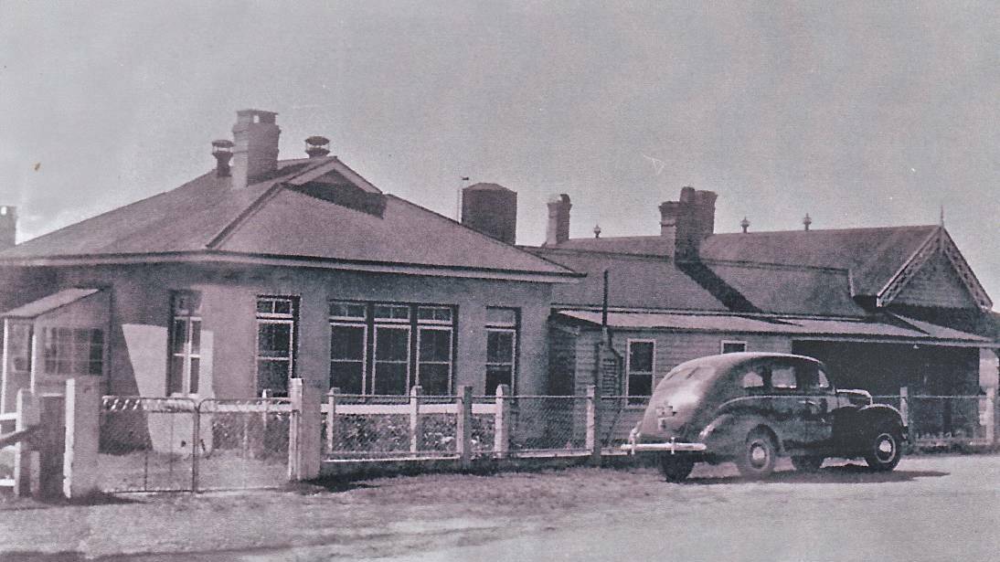 COTTAGE HOSPITAL: The cottage hospital in Moruya circa 1937. The town's first temporary hospital was established in a private rented house in the 1880s.