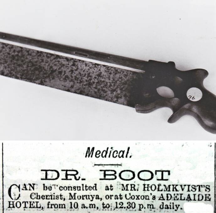 GETTING THE BOOT IN: With equipment such as this, why would you not consult Dr Boot, especially if it involves a visit to the pub?