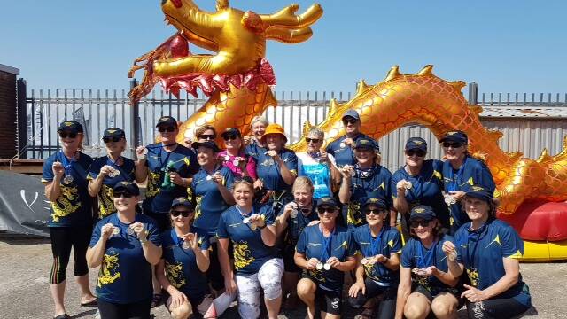 Gondola gang wins gold for Shire dragon boaters in Venice