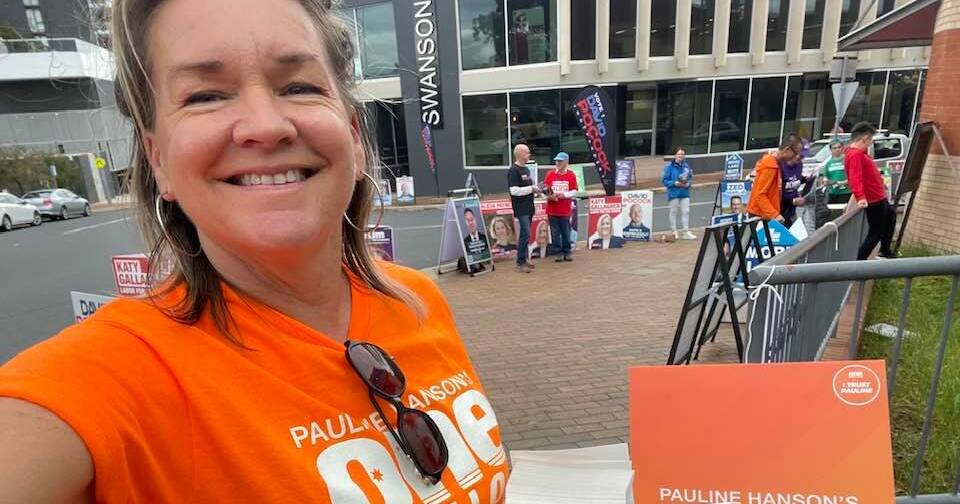 One Nation candidate Lucia Grant, an anti-vaccination protester, arrested near Parliament House | Bay Post-Moruya Examiner | Batemans Bay, NSW – Bay Post-Moruya Examiner