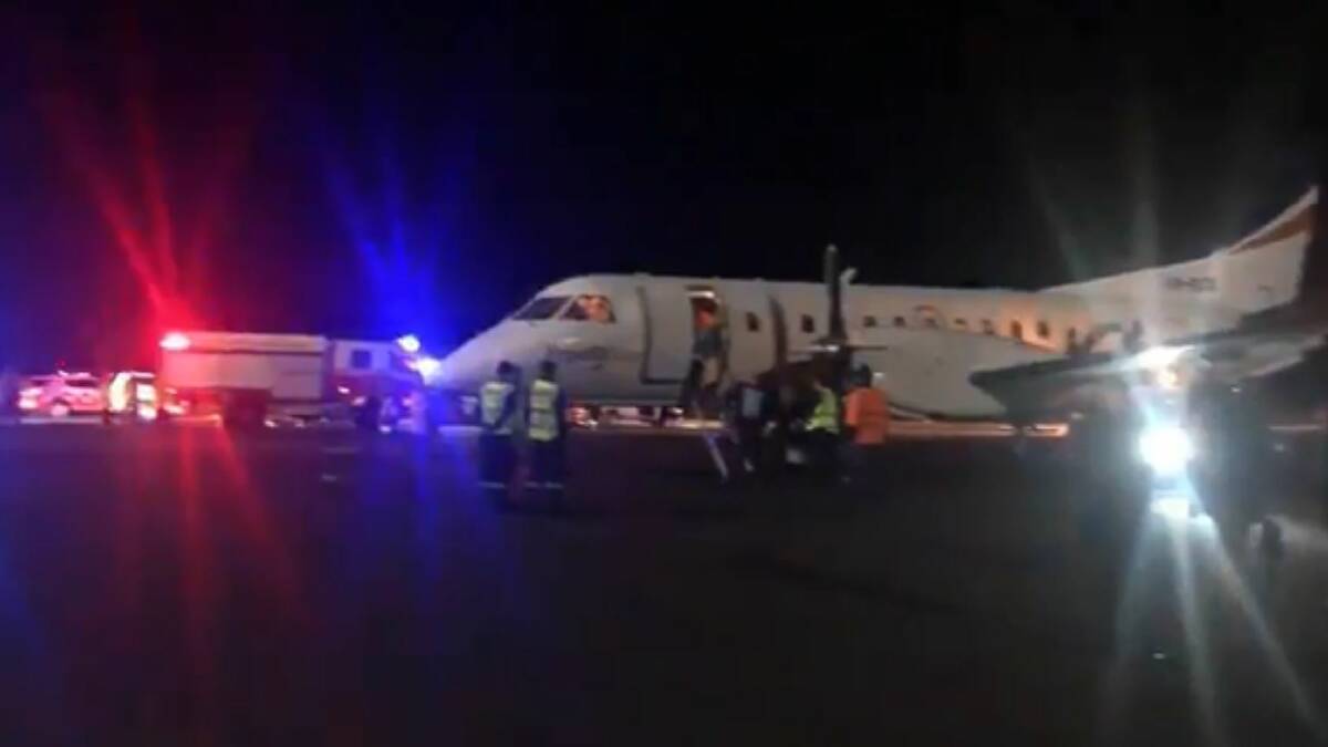 Rex Airlines emergency landing not due to engine fire company says