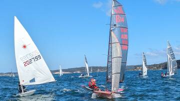 Action from the d'Albora Batemans Bay Marina Regatta held on April 27-28. Picture by Nick Stone