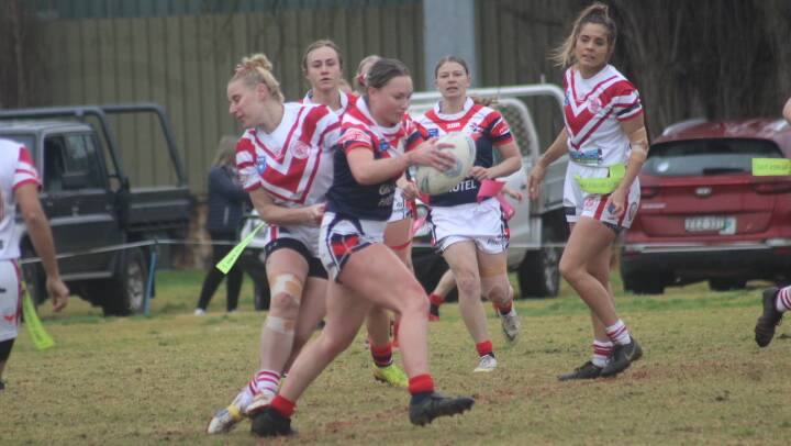Eden and Bega played out a 6-6 draw in the league-tag. Photo: Nicole Bray