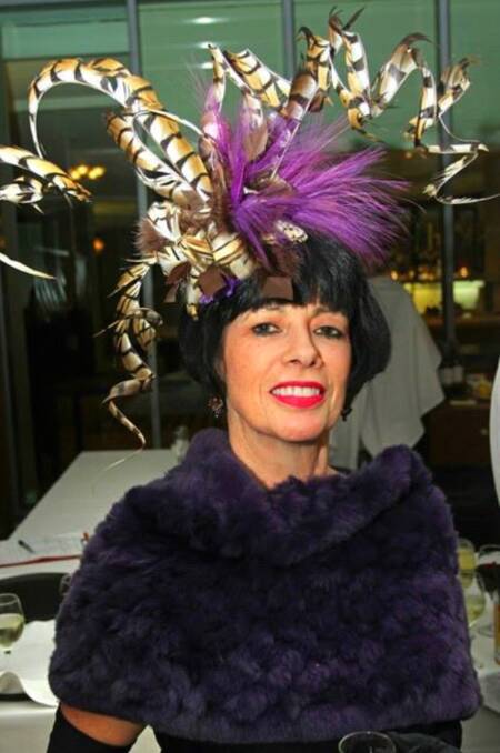 Millinery creations by former Delegate woman Cynthia Jones-Bryson are being modelled all over the world. Photo: Supplied